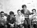 Con 091 en los camerinos de Garage (M. Noguera, 1987)