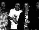 Fiesta presentación I Valencia Sona. Nano Cómplices, Pepe Matarile, Miguel Angel Molero y Salva Mari (Pestano, 1998)